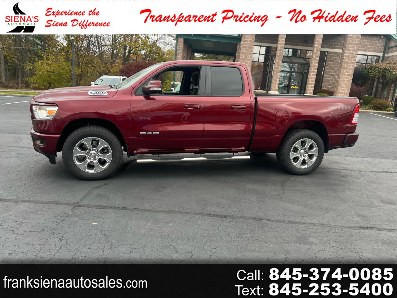 2022 RAM 1500 Big Horn 4x4 Quad Cab 6'4" Box