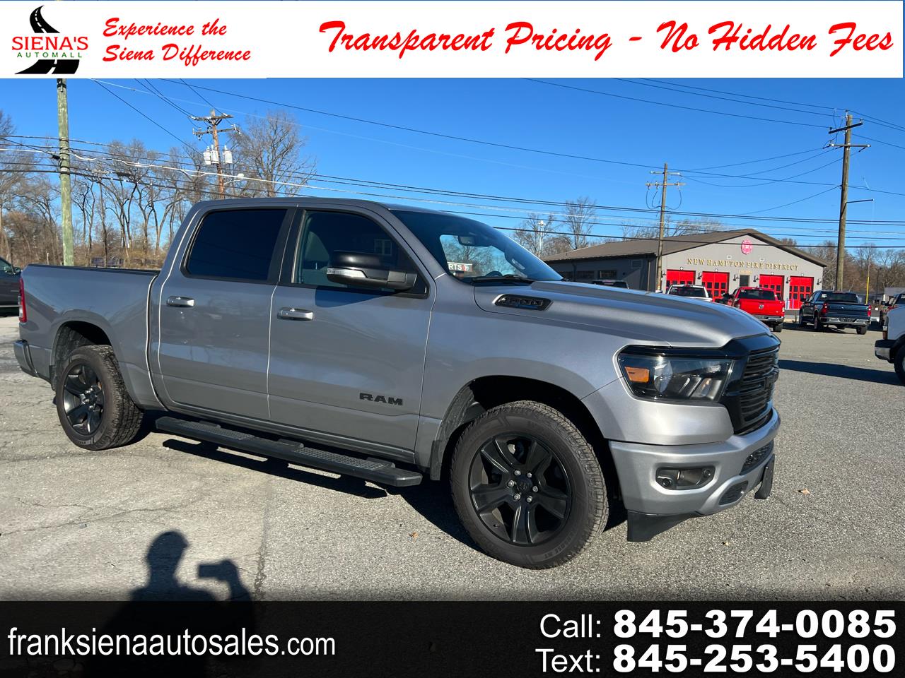 2021 RAM 1500 Big Horn 4x4 Crew Cab 5'7" Box