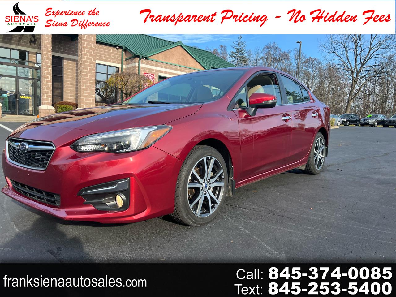 2018 Subaru Impreza 2.0i Limited 4-door CVT