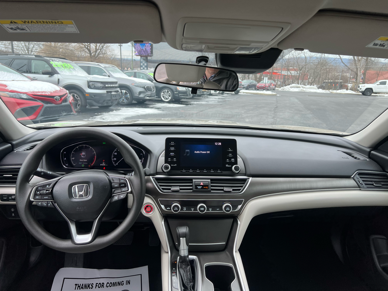 Honda Accord Sedan LX 1.5T CVT 2019