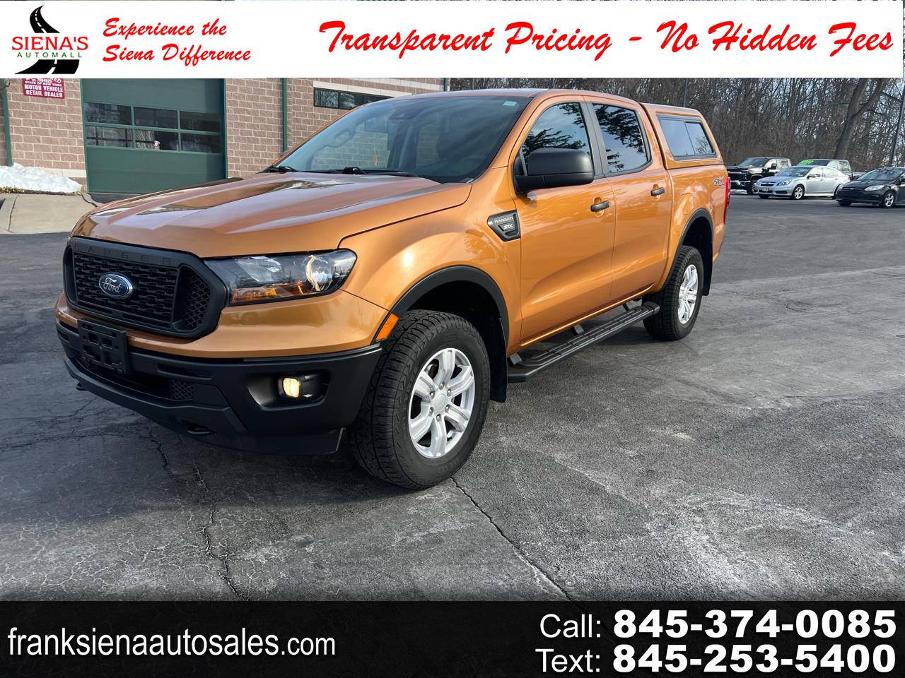2020 Ford Ranger XL 4WD SuperCrew 5' Box