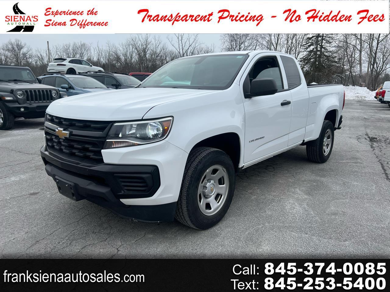 2022 Chevrolet Colorado 2WD Ext Cab 128" Work Truck