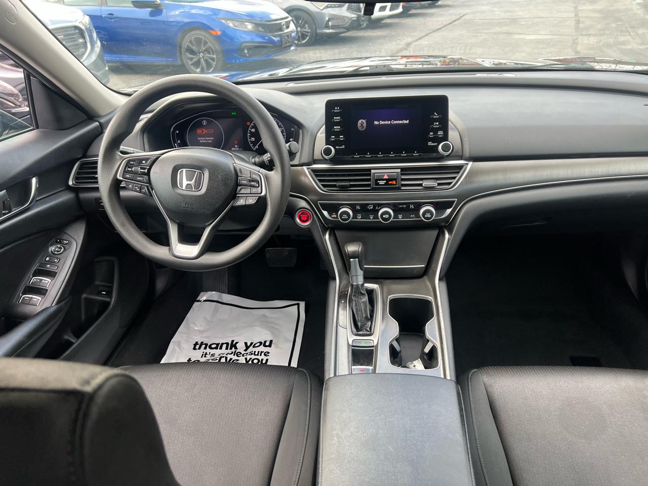 Honda Accord Sedan LX 1.5T CVT 2020