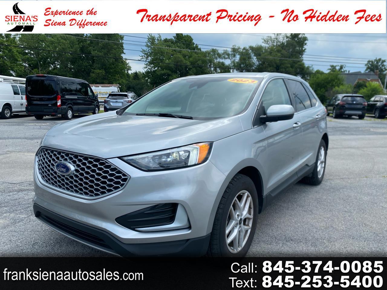 Silver 2023 Ford Edge SUV / Crossover All-Wheel Drive Automatic