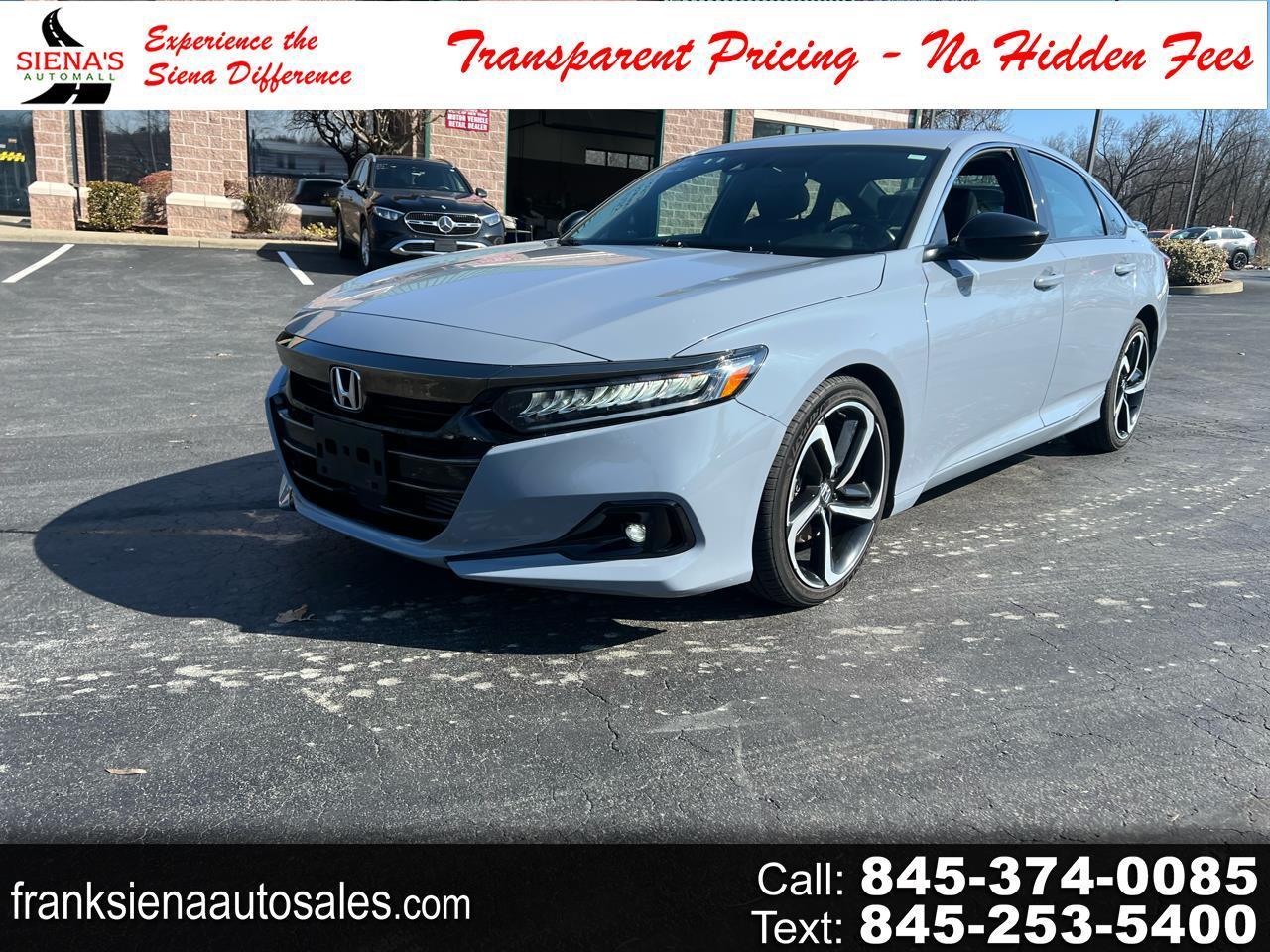 2022 Honda Accord Sedan Sport 1.5T CVT