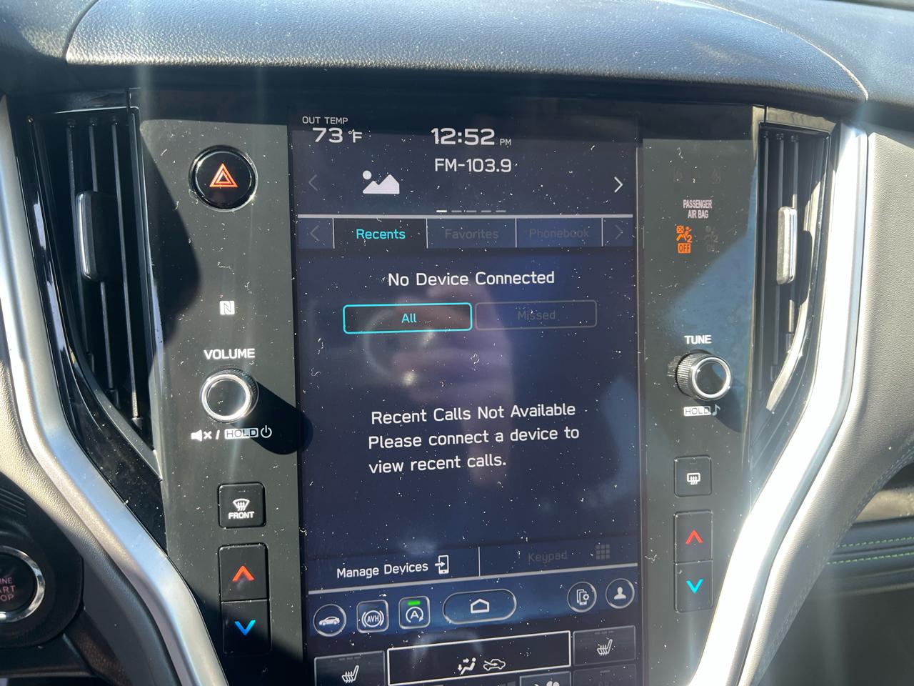 Subaru Outback Onyx Edition CVT 2023