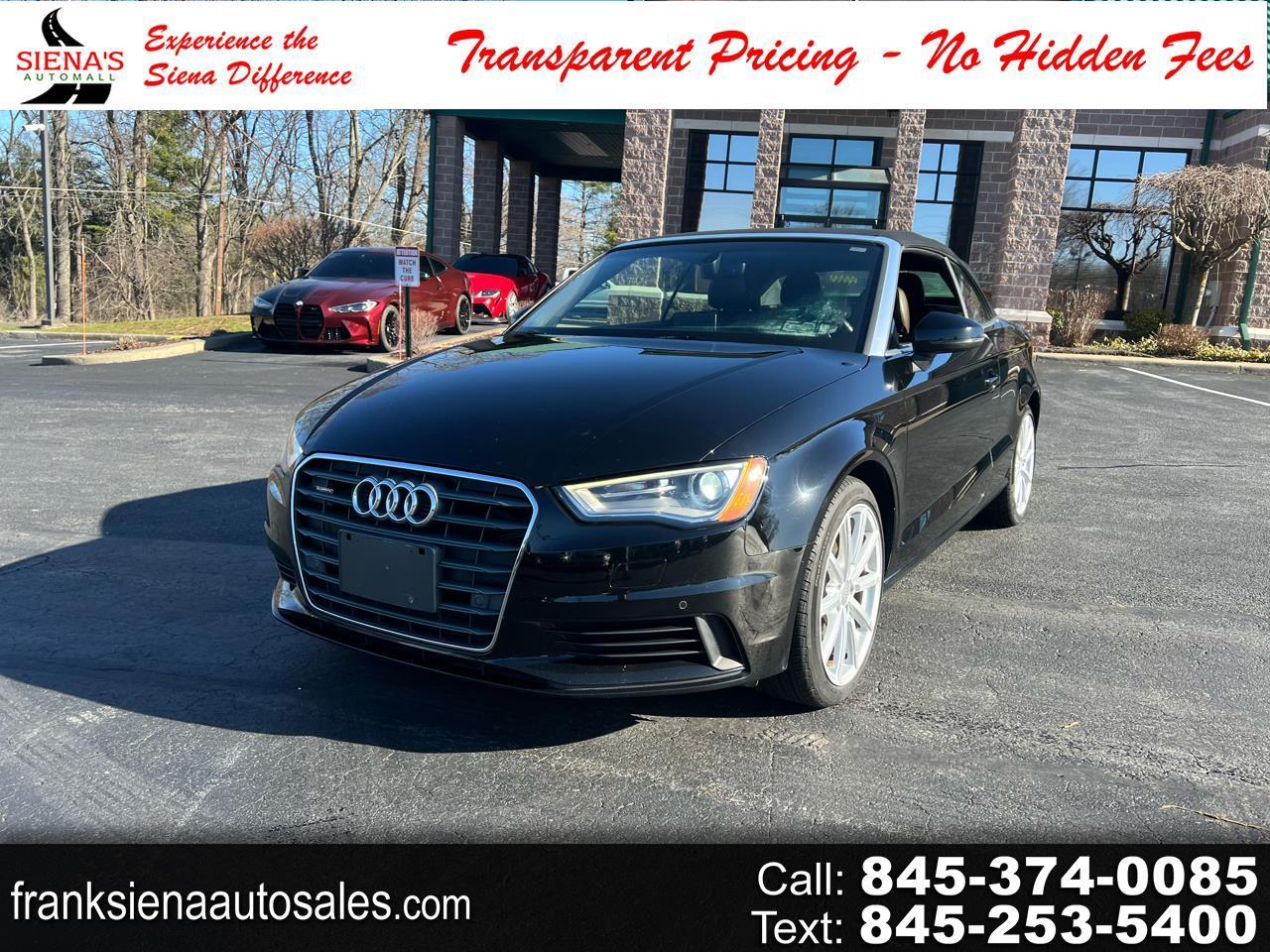 2016 Audi A3 2dr Cabriolet quattro 2.0T Prem Plus