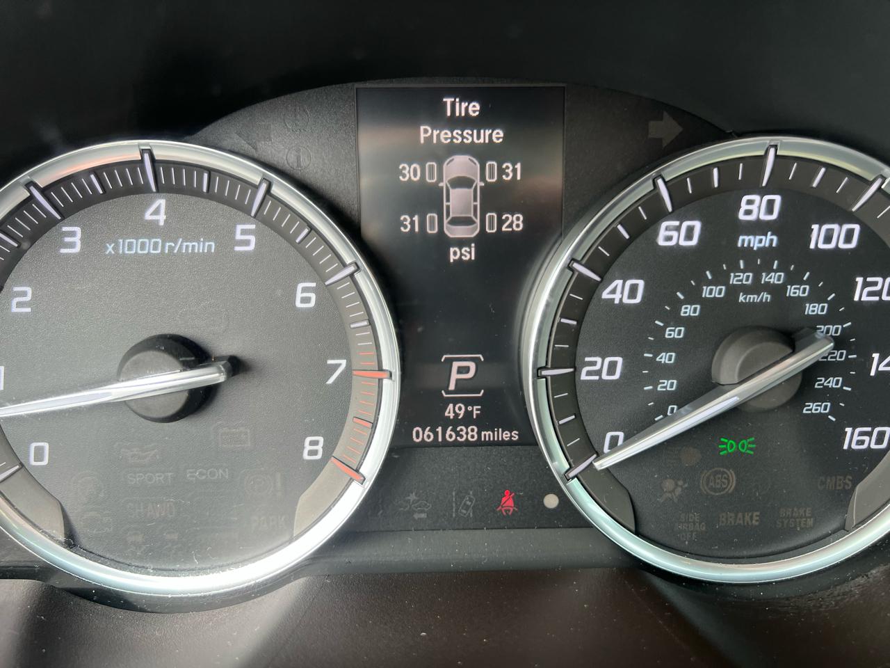 Acura TLX FWD V6 w/Technology Pkg 2017