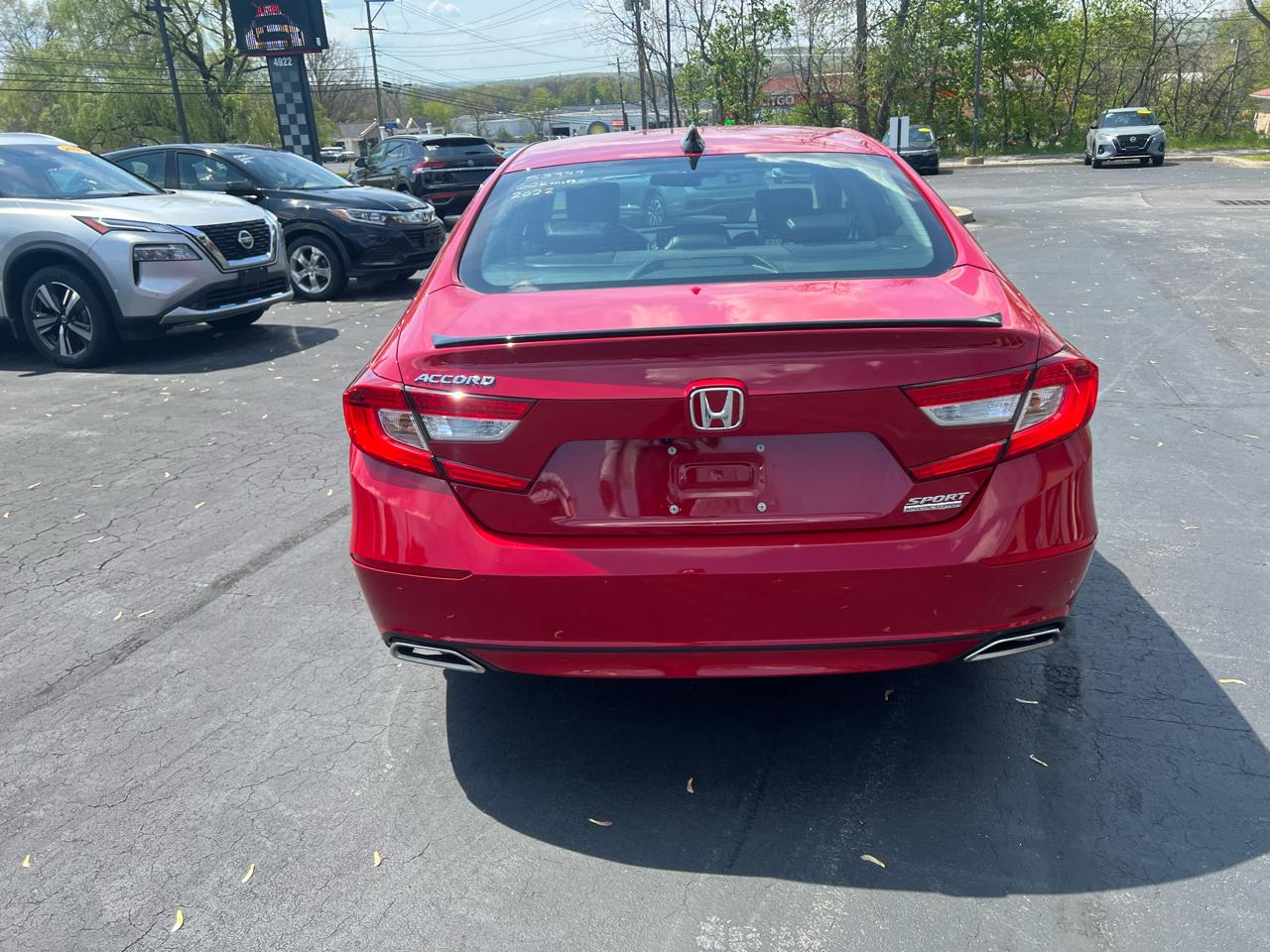 Honda Accord Sedan Sport SE 1.5T CVT 2022