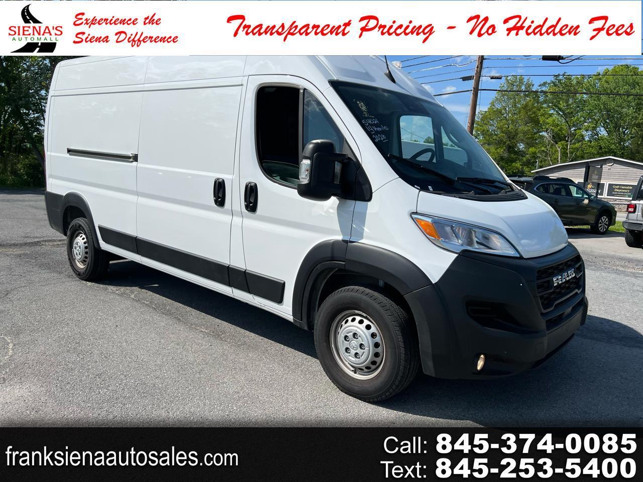 2026 RAM ProMaster Cargo Van Tradesman 2500 High Roof 159" WB w/Pass Seat