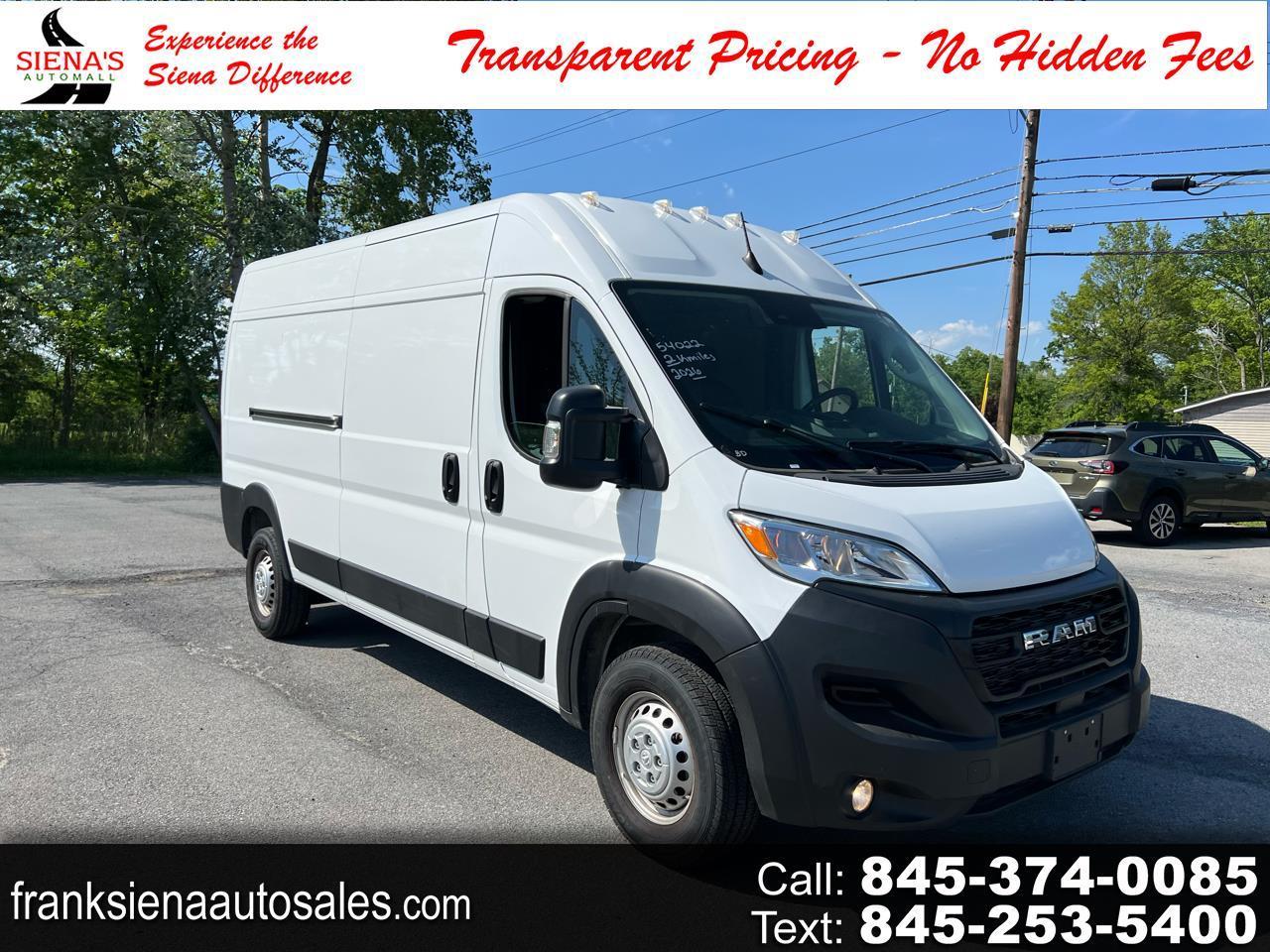 2026 RAM ProMaster Cargo Van Tradesman 2500 High Roof 159" WB w/Pass Seat