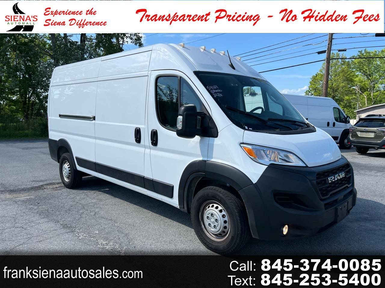 2026 RAM ProMaster Cargo Van Tradesman 2500 High Roof 159" WB w/Pass Seat