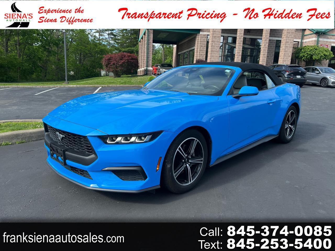 2024 Ford Mustang EcoBoost Convertible
