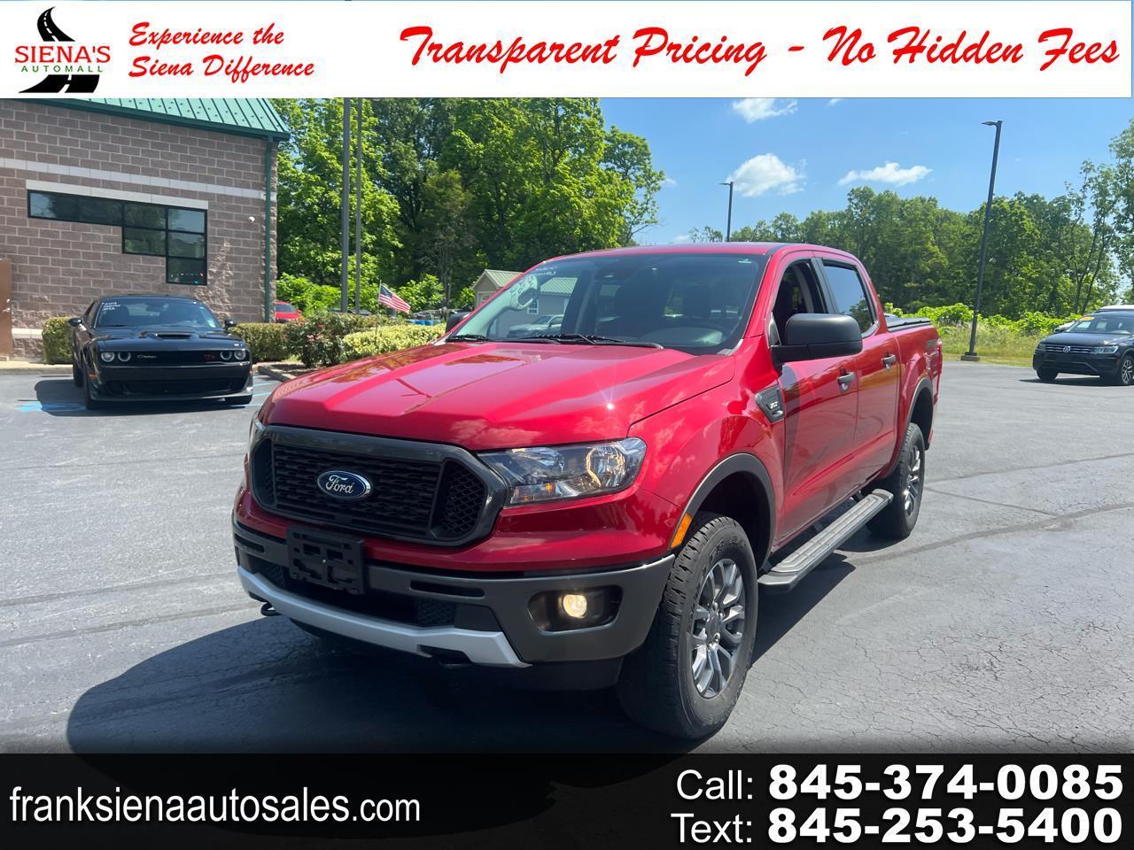 2021 Ford Ranger XLT 4WD SuperCrew 5' Box