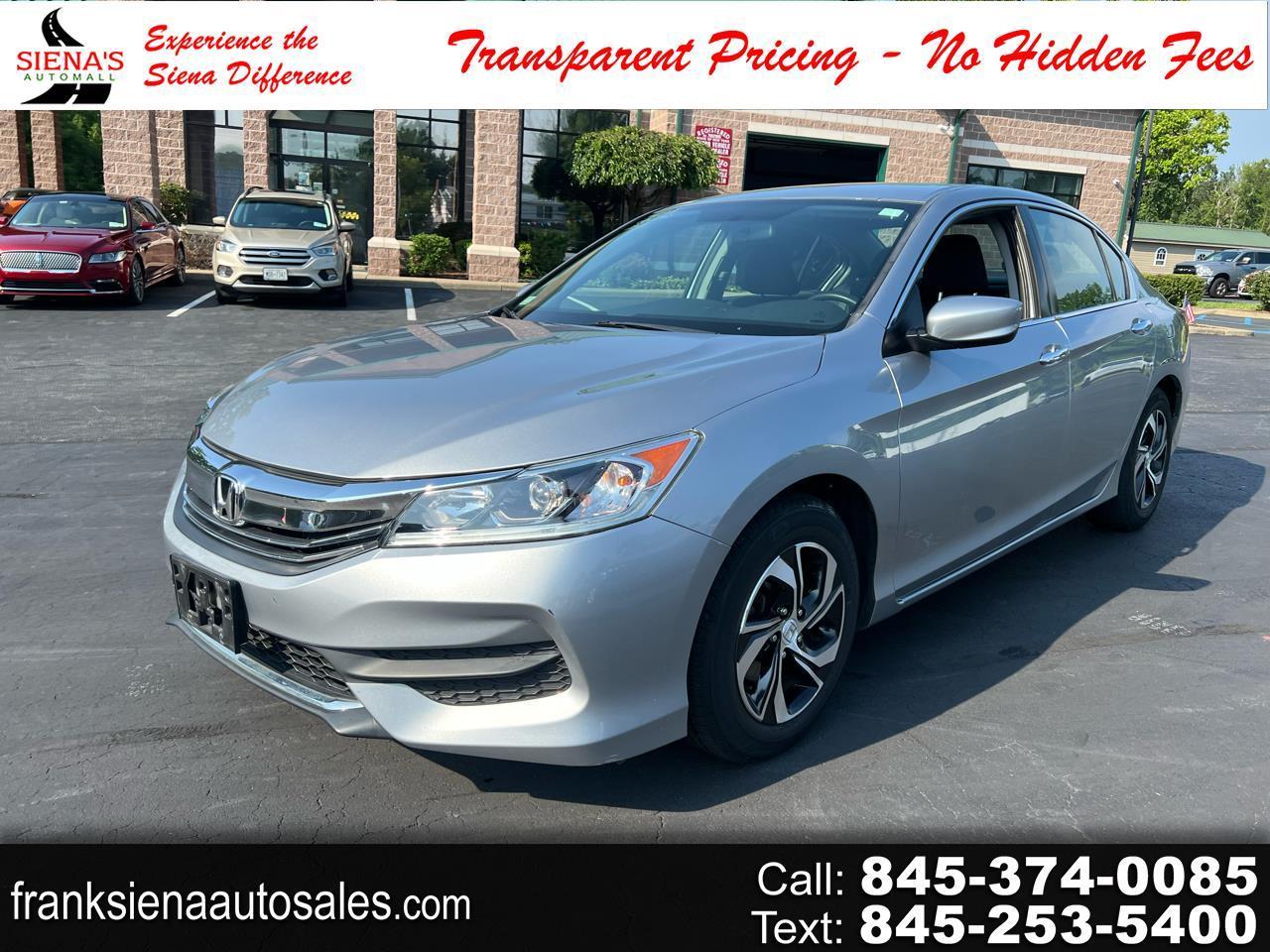Honda Accord Sedan LX CVT 2017