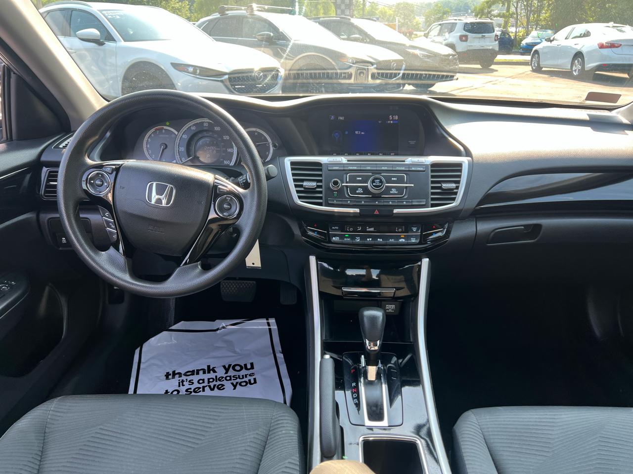 Honda Accord Sedan LX CVT 2017