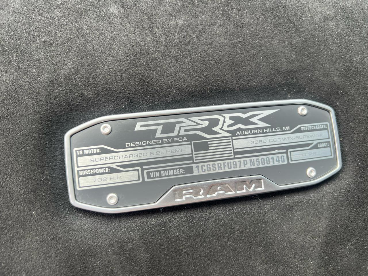 RAM 1500 TRX 4x4 Crew Cab 5'7" Box 2023