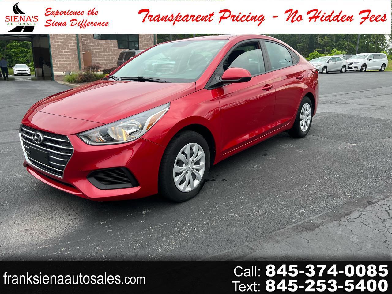 Hyundai Accent SE Sedan IVT 2022