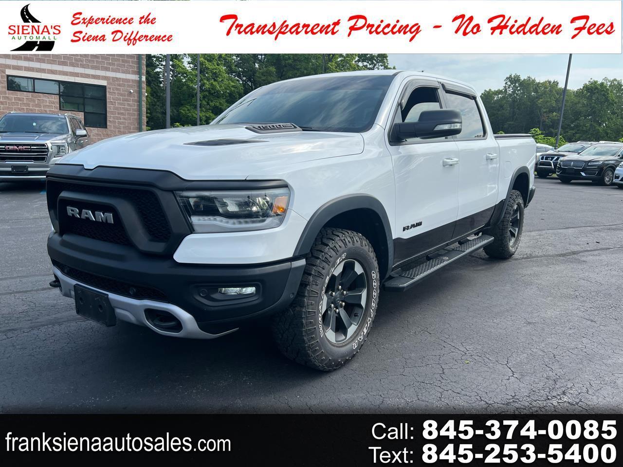 RAM 1500 Rebel 4x4 Crew Cab 5'7" Box 2019
