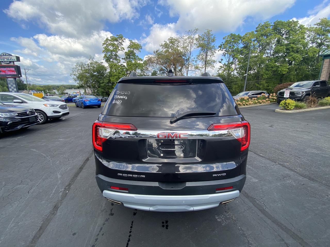 GMC Acadia AWD 4dr SLE 2020