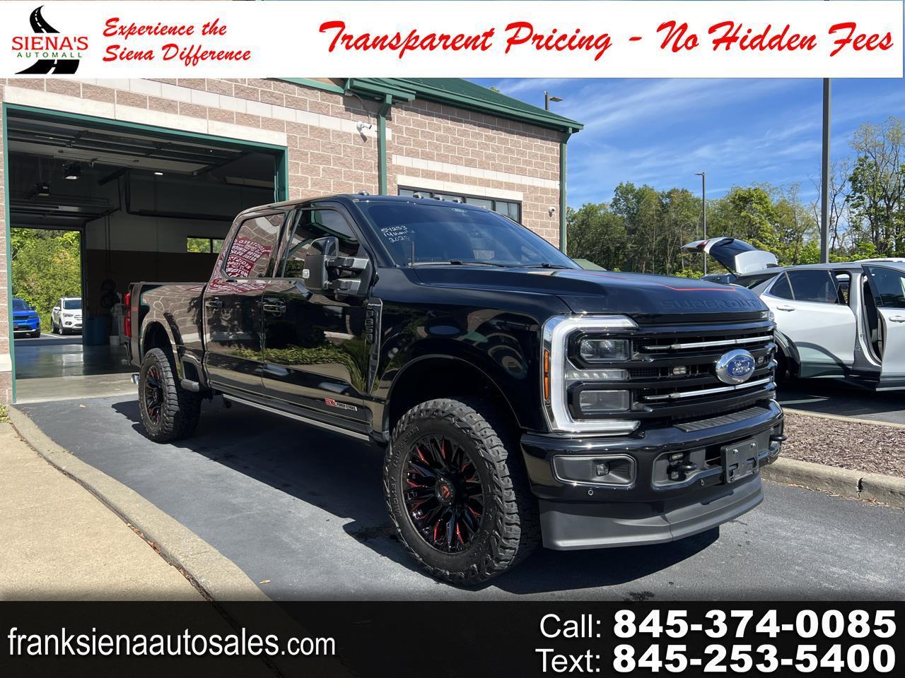 2025 Ford Super Duty F-350 SRW Platinum 4WD Crew Cab 6.75' Box
