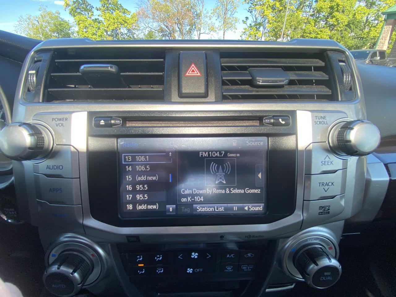 Toyota 4Runner 4WD 4dr V6 Limited (Natl) 2014