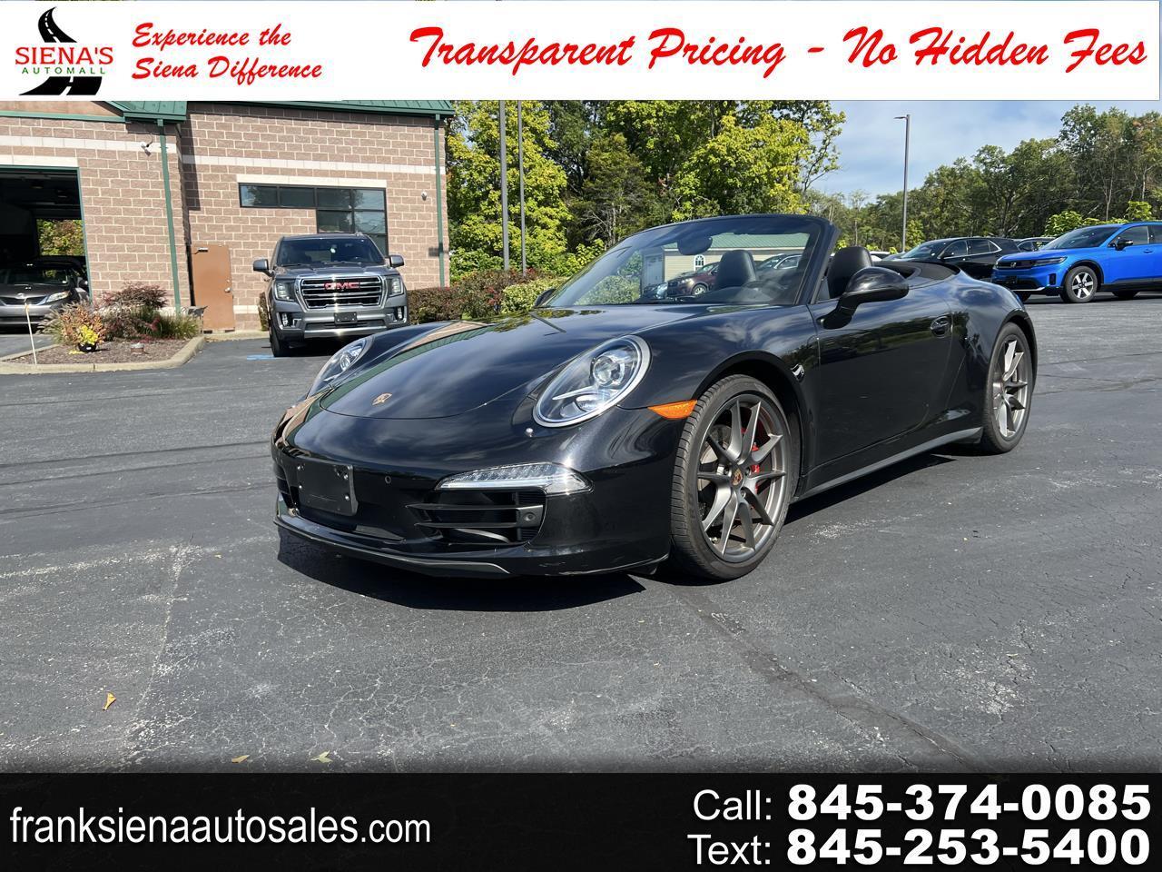 Porsche 911 2dr Cabriolet Carrera 4S 2013