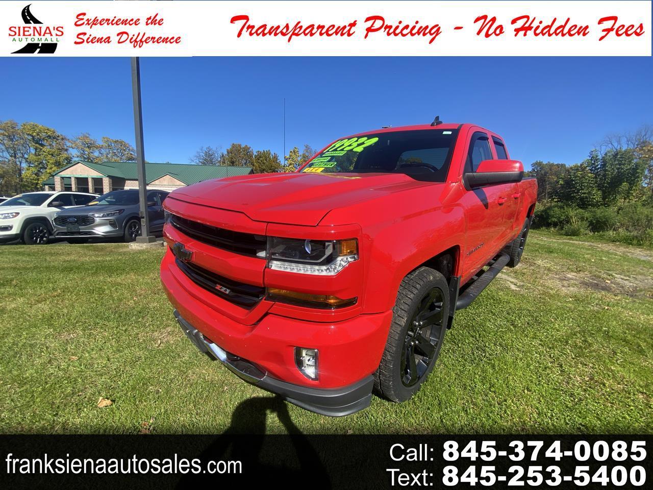 Chevrolet Silverado 1500 4WD Double Cab 143.5" LT w/2LT 2017