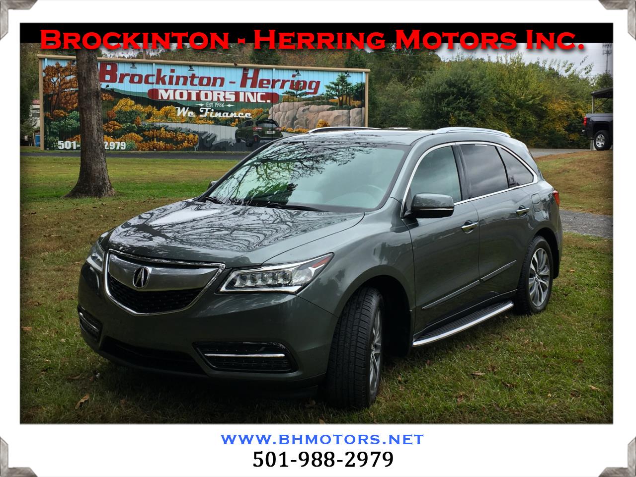 2014 Acura MDX FWD 4dr Tech Pkg