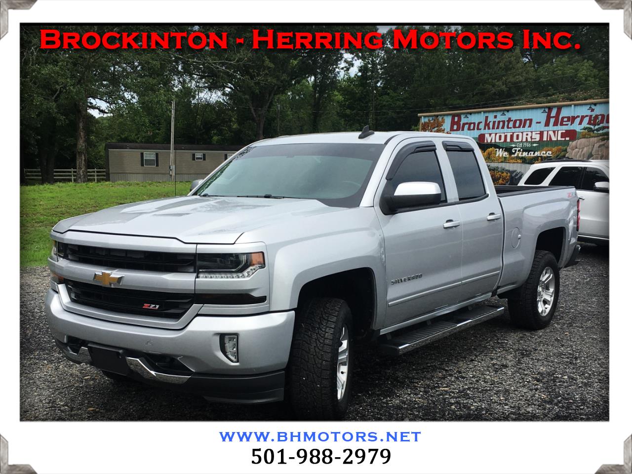 Chevrolet Silverado 1500 4WD Double Cab 143.5" LT w/2LT 2016