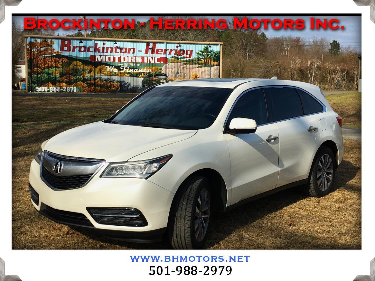 Acura MDX SH-AWD 4dr Tech Pkg 2014