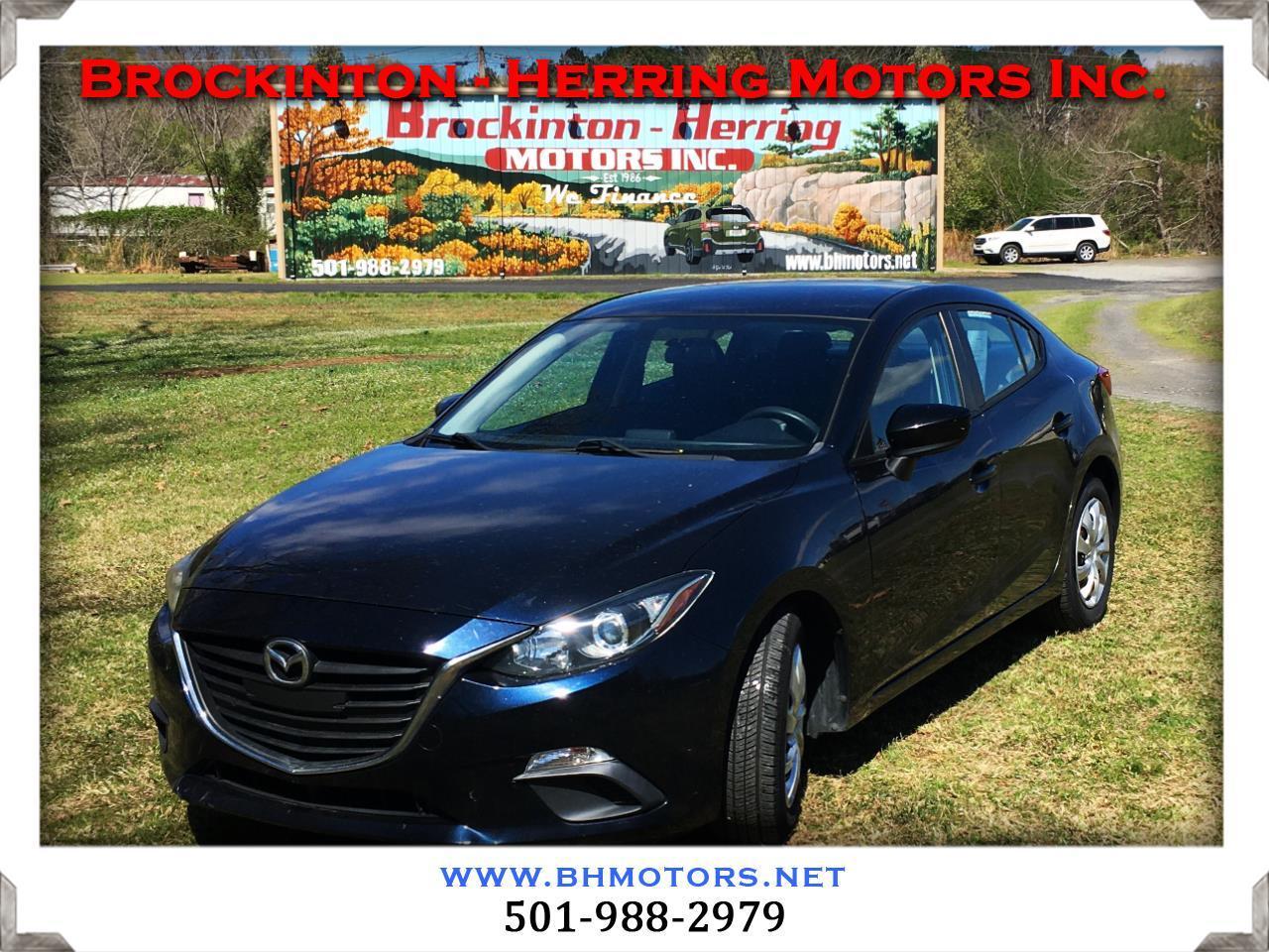 2014 Mazda MAZDA3 4dr Sdn Man i SV