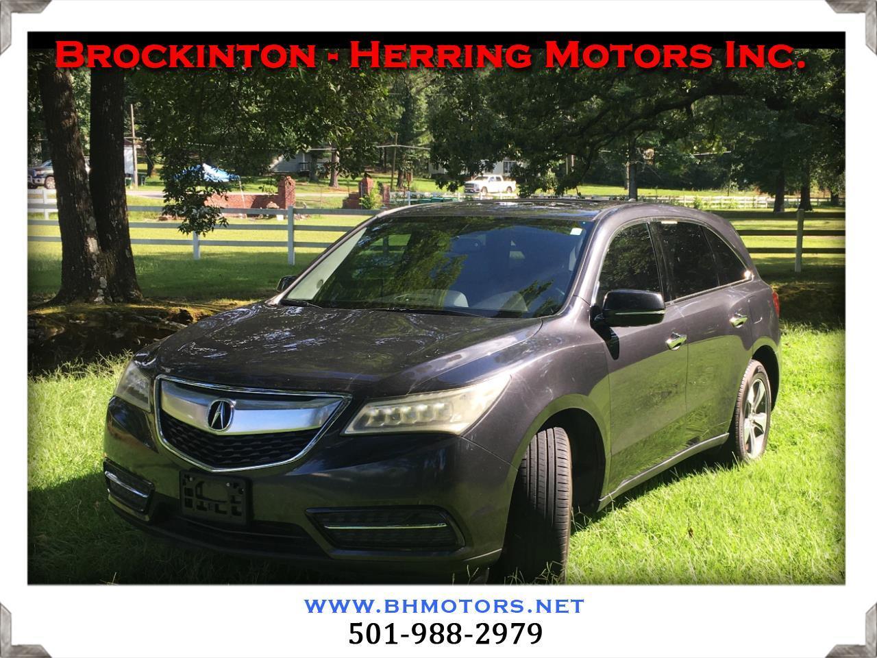 Acura MDX FWD 4dr 2014