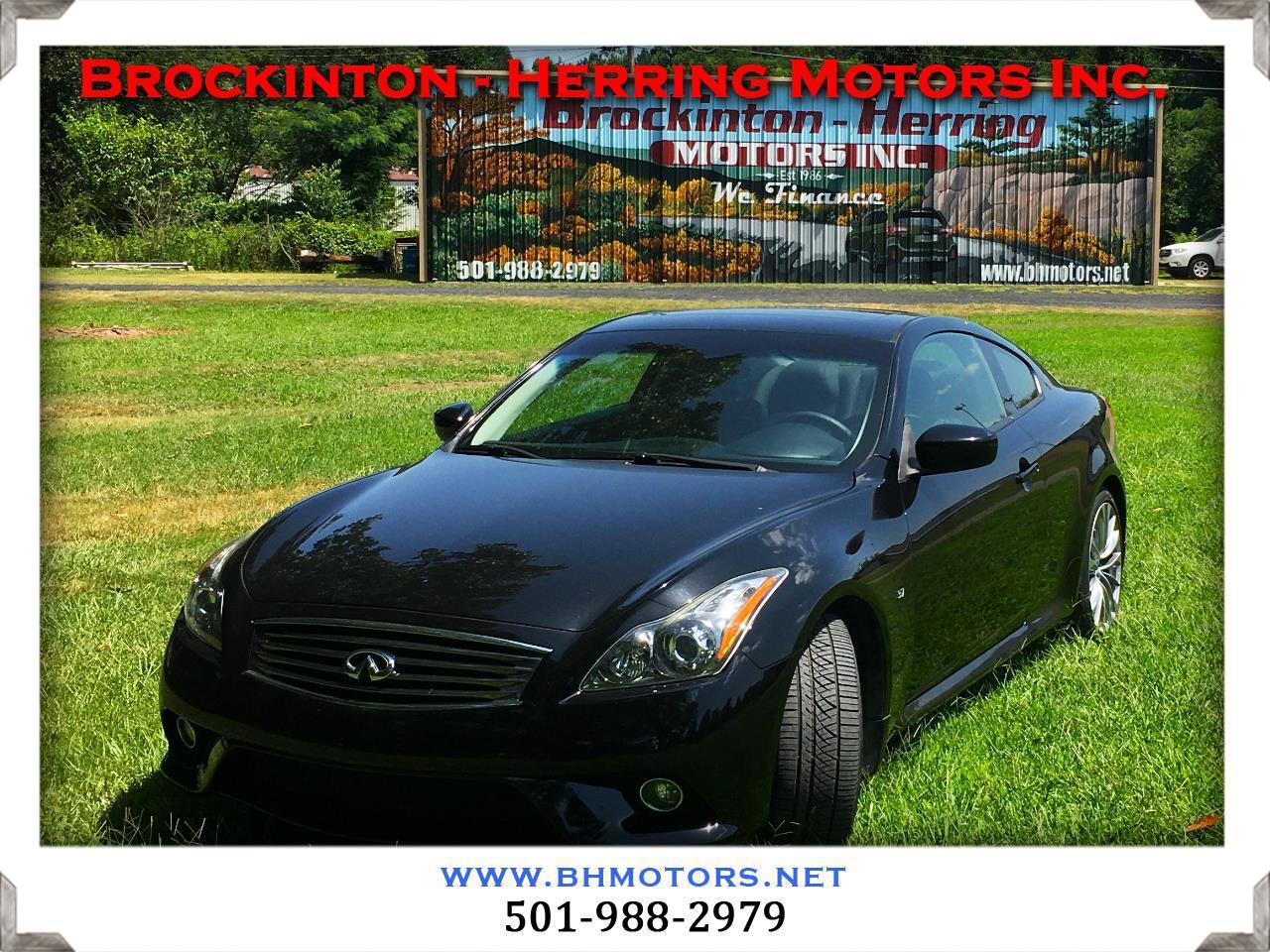 2014 Infiniti Q60 Coupe 2dr Auto Journey RWD