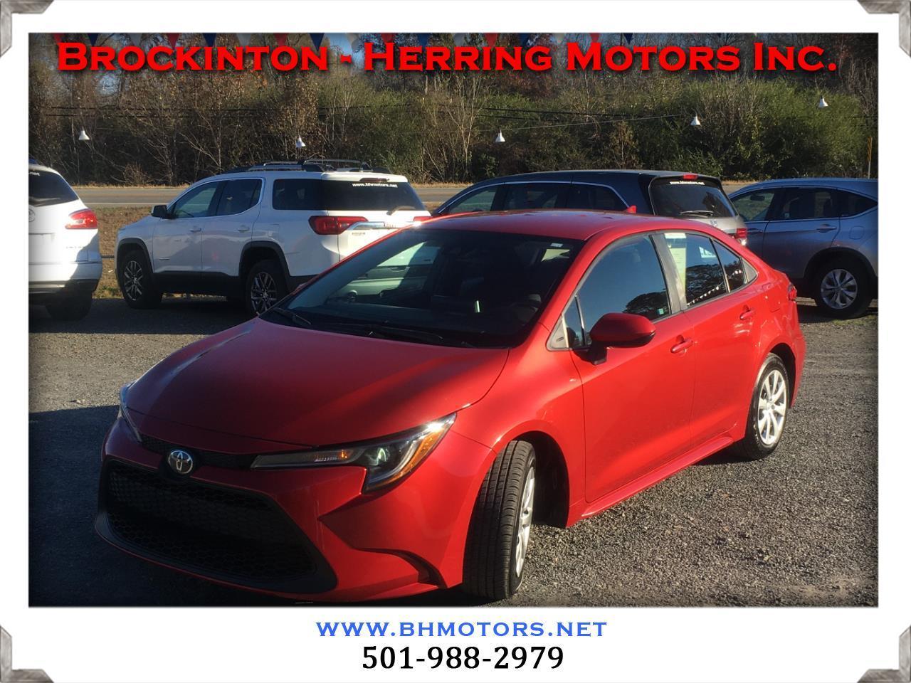 2020 Toyota Corolla LE CVT (Natl)