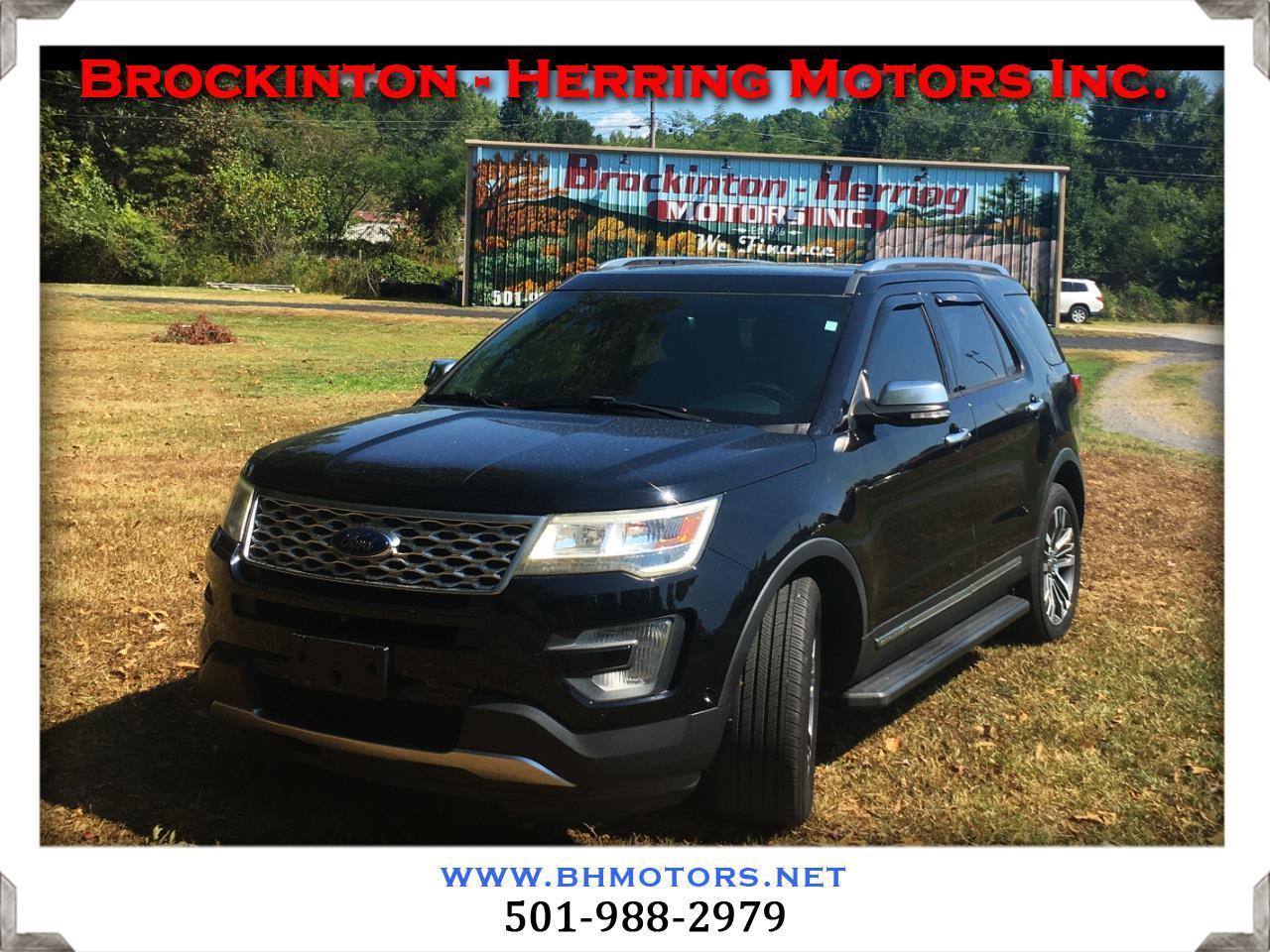 Ford Explorer Platinum 4WD 2017