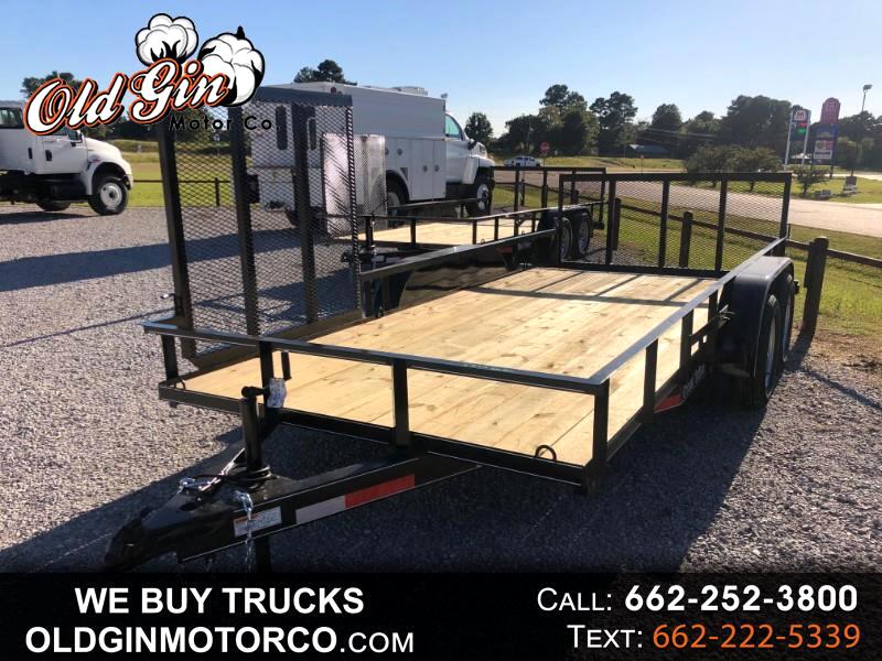 2022 O'Neal Trailers 6-10 X 16 UT WITH 4 FT SIDE GATE