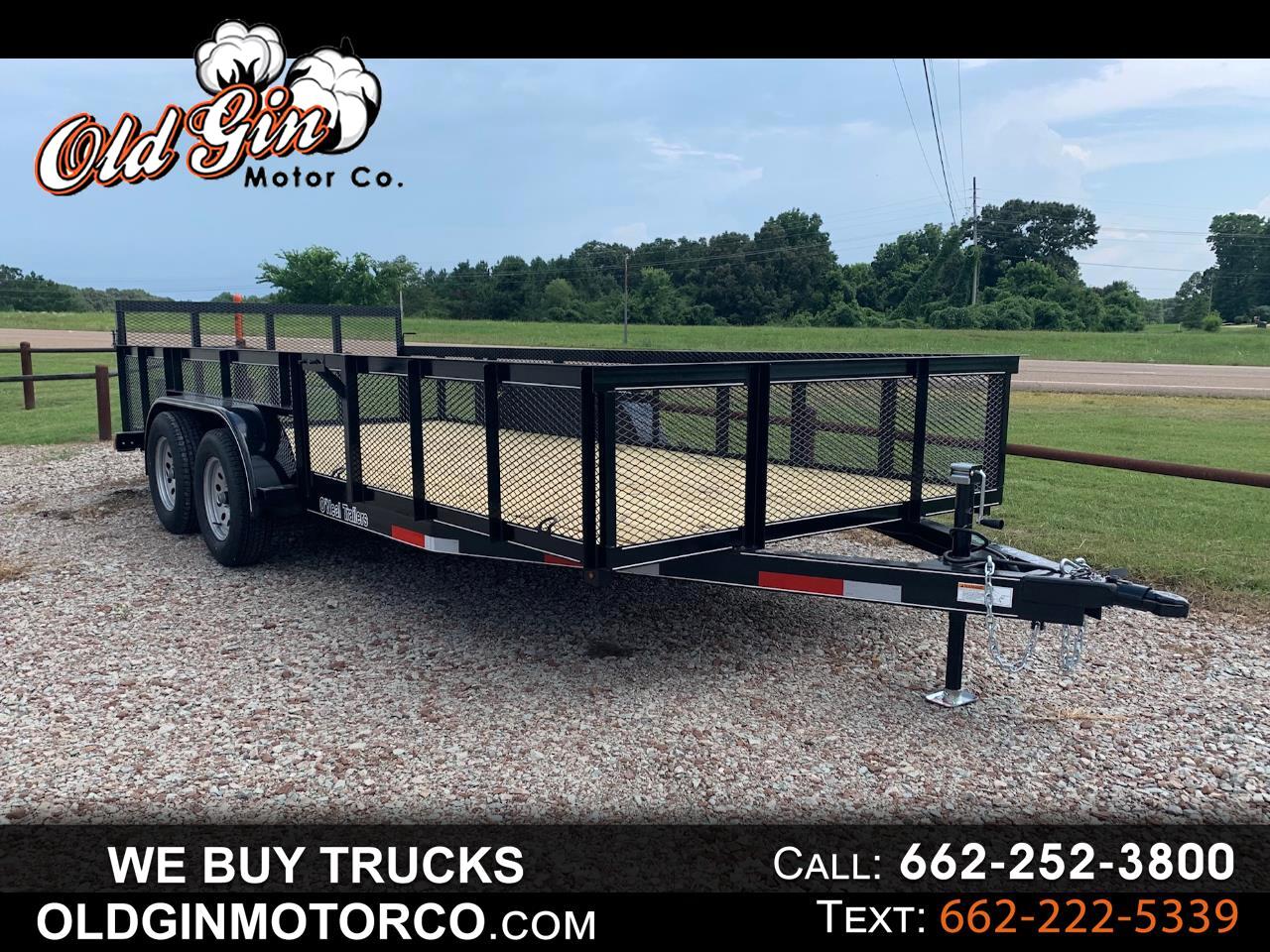 2022 O'Neal Trailers 6-10 x 18 UT LANDSCAPE WITH 24" MESH SIDES