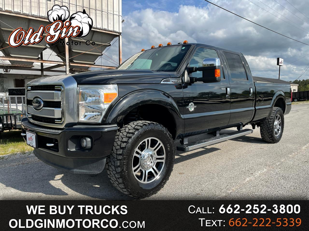 2015 Ford F-350 SD Platinum Crew Cab Long Bed 4WD