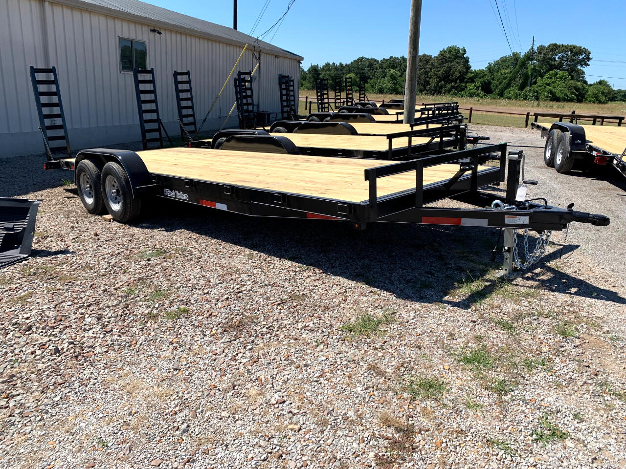 2023 O'Neal Trailers 6-10 x 20 FB 6-10 x 20 FB WITH 6-K AXLES & FOLD UP RAMPS