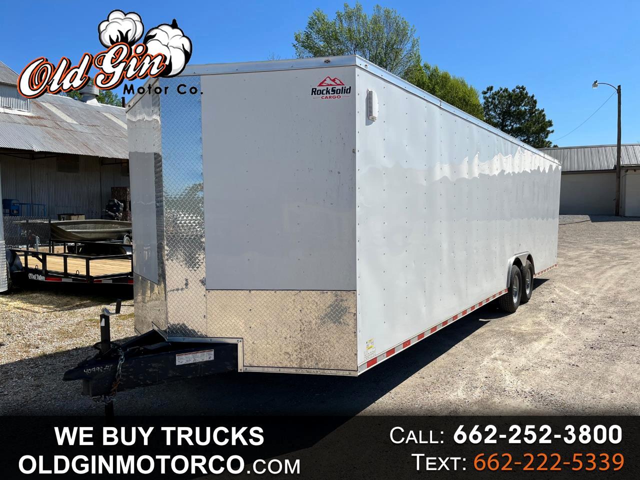 2022 Rock Solid Cargo Unknown 8 X 28 CARGO  WITH 5-K AXLES
