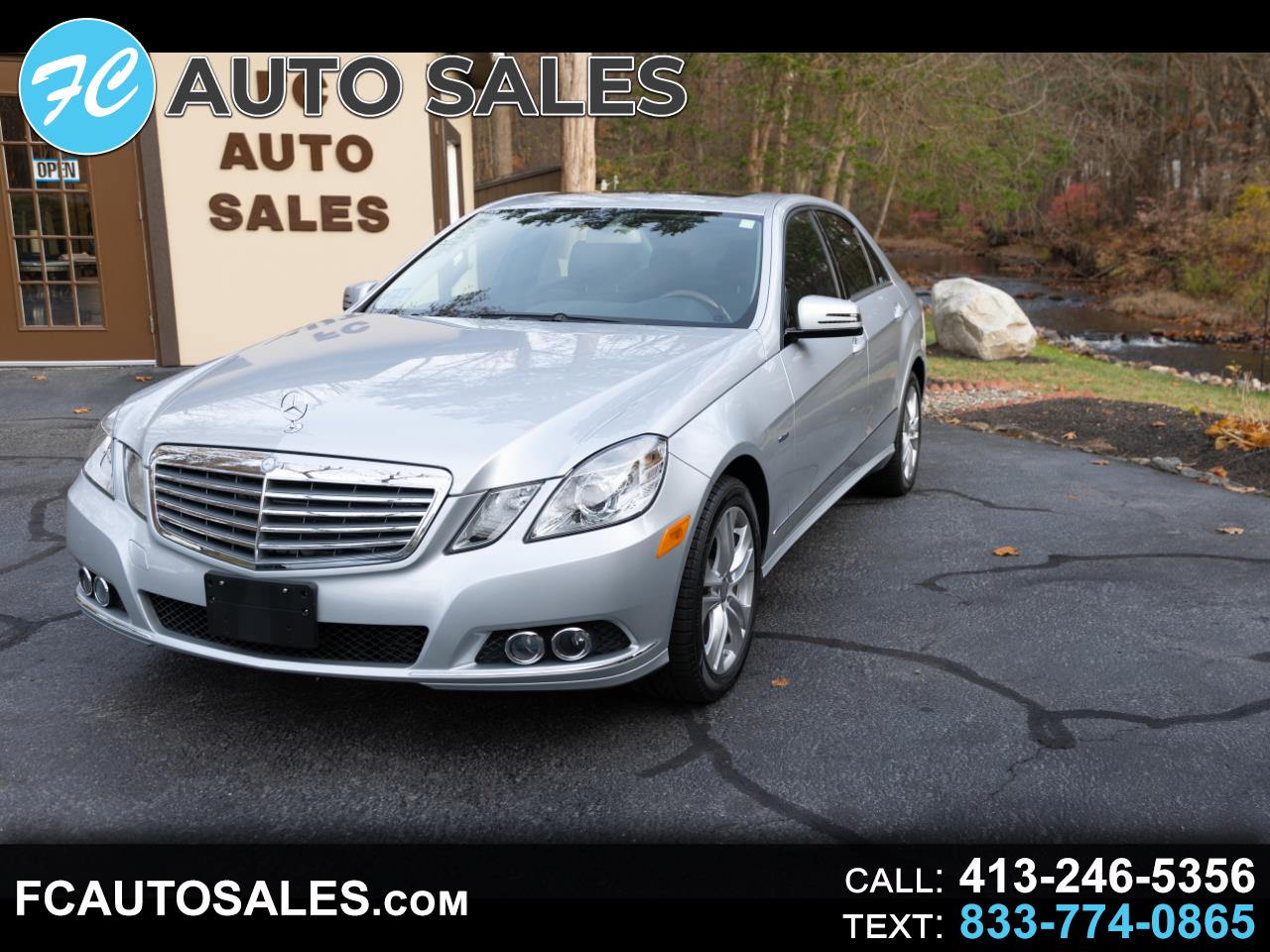 2011 Mercedes-Benz E-Class E350 BlueTEC Sedan