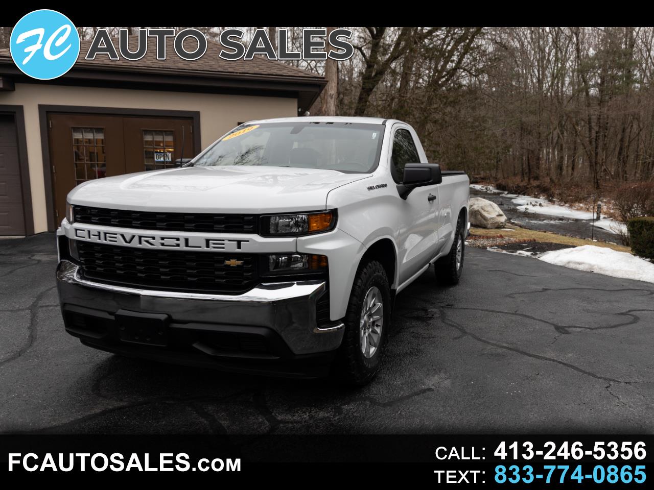 2019 Chevrolet Silverado 1500 Work Truck Short Box 2WD