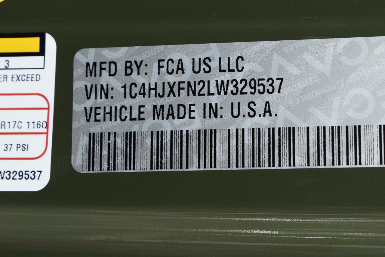 Jeep Wrangler Unlimited Rubicon Recon 2020