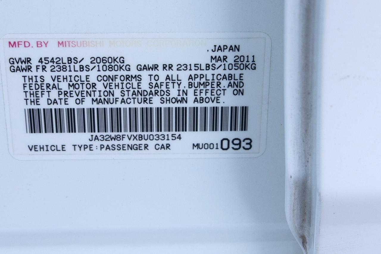 Mitsubishi Lancer Evolution GSR 2011