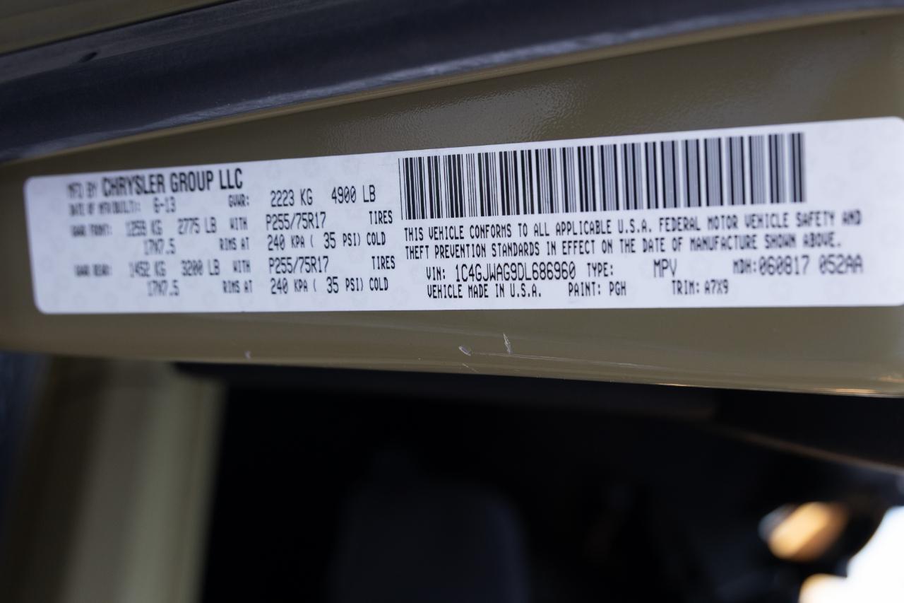 Jeep Wrangler Sport 4WD 2013