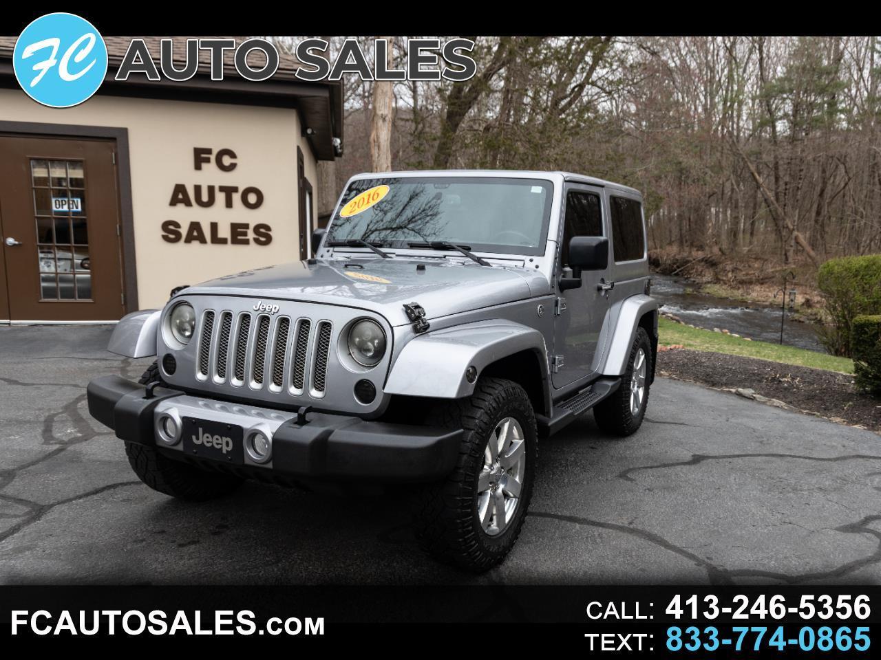 Jeep Wrangler Sahara 4WD 2016