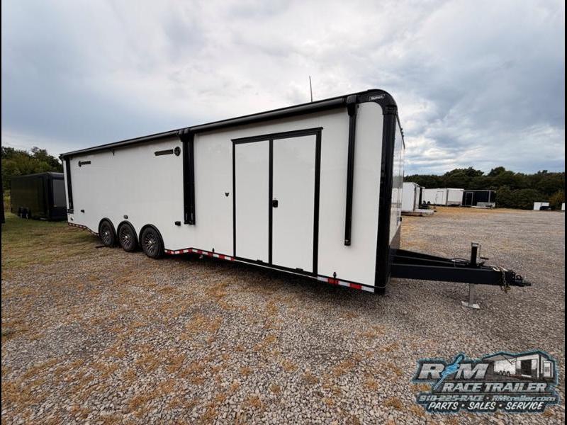 2027 Haulmark Edge Pro 34FT ENCLOSED RACE TRAILER W/TWO ELECTRIC AWNINGS