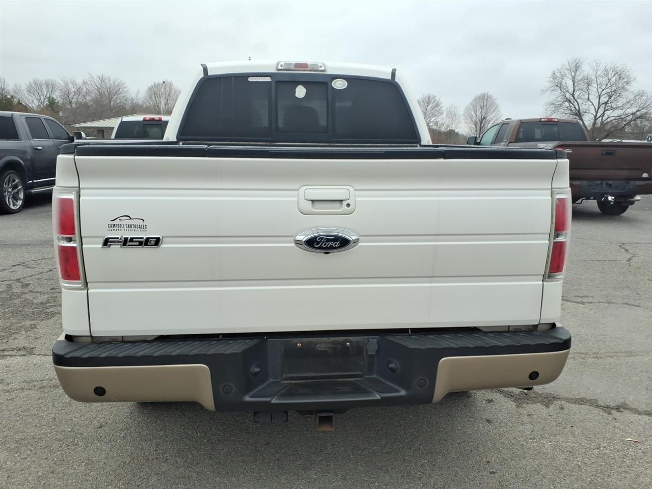 Ford F-150 Lariat SuperCrew 5.5-ft. Bed 4WD 2012