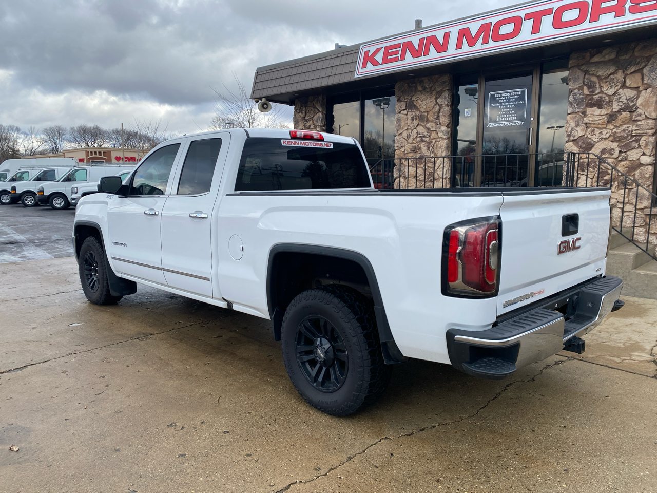 GMC Sierra 1500 4WD Double Cab 143.5" SLT 2016